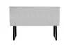 byLIVING Sitzbank Talea, 140 cm, hellgrau, Gestell Metall Produktbild-Vorschau 12