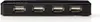 Nedis USB-Hub - USB-A Male - USB-A Female - 7-Port port(s) Produktbild-Vorschau 1