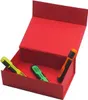 An open red box with three highlighters inside. Náhľad obrázku produktu