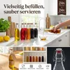 gouveo 24er Set Glasflasche 250 ml eckig mit Produktbild-Vorschau 2