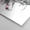 Bilder auf glas - Moose Bunt Kopf Abbildung - 100x70cm - Produktbild-Vorschau 5