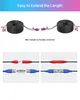 Image shows how to extend the length of CCTV cables using BNC female to female connectors. Produktbild-Vorschau