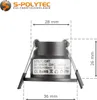 S-Polylight PREMIUM Mini LED- Einbauspots Warmweiss 3.000K, Produktbild-Vorschau 3