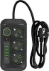 Rallonge multiprise KOBI LINEA PRO Noir 3 compartiments Voir les images du produit 1