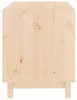 vidaXL Psí bouda 70x50x62 cm borovicový masiv Náhled obrázku produktu 5