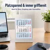 Tischkalender 2027 mit Metallaufsteller magnetisch Produktbild-Vorschau 8