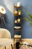 Półka drabinkowa 5 poziomów LOFT czarno-brązowa 170x30x34 Podgląd zdjęcia produktu 12