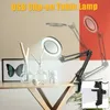 Tomshine Elastyczna, zaciskowa lampa biurkowa z 8-krotną Podgląd zdjęcia produktu 9