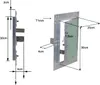 Wiltec Revisionsklappe 20 x 30 cm Revisionstür mit Produktbild-Vorschau 4