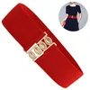 Breiter, elastischer Taillengürtel für Damen, Vintage-Stil, Produktbild-Vorschau 1