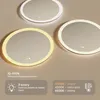 Okrągłe lustro łazienkowe z oświetleniem LED o średnicy Podgląd zdjęcia produktu 3