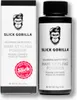 A product shot of Slick Gorilla hair styling powder, showing both the box and the bottle. Náhled obrázku produktu