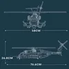 Reobrix 33037 CH-53E Transport Hubschrauber 2.192 Teile Produktbild-Vorschau 8