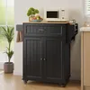 BEALIFE Mobilny wózek kuchenny AK61 45x65x91 cm | Z blatem Podgląd zdjęcia produktu 2