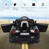 COSTWAY Audi 12V Kinderauto mit 2,4G-Fernbedienung 3 Gang Produktbild-Vorschau 2