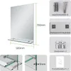 S'AFIELINA Badspiegel mit Ablage 70 × 50 × 1,0 cm (H × B × Produktbild-Vorschau 2