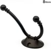 kleiderhaken Vintage 8 stück Haken Wand Metall Huthaken Produktbild-Vorschau 1