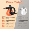 Dampfreiniger 1400W 4 Druckleisten Tragbarer Produktbild-Vorschau 9