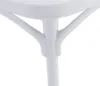 A close-up view of the white base and legs of a chair. Náhľad obrázku produktu