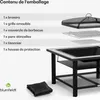 Blumfeldt Merano Avanzato Brasero Exterieur - 3-en-1 Voir les images du produit 7