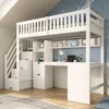 Flieks Patrová postel 90x200cm s psacím stolem a úložným Náhled obrázku produktu 2