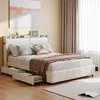 Fortuna Lai Polsterbett 160x200cm mit LED, USB & 4 Produktbild-Vorschau 3