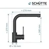 SCHÜTTE Küchenarmatur DESIGN RING mit Geschirrbrause, Produktbild-Vorschau 4