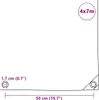 plachta vidaXL 650 g/m² 4x7 m modrá Náhled obrázku produktu 5