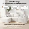 Cord Modulsofa mit Tiefsitz, frei kombinierbares Ecksofa Produktbild-Vorschau 11