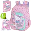 Schulranzen für Mädchen, 4er-Set - Schul-Rucksack für Produktbild-Vorschau 1
