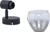 Lindby Wandleuchte Pendura, Ø 9 cm, schwarz, Glas Produktbild-Vorschau 9