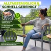 Lot de 2 chaises de jardin tillvex® empilables et Voir les images du produit 5