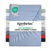 Komfortec Jersey Spannbettlaken 140x200 cm, 100% Baumwolle, Produktbild-Vorschau 1