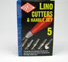 5er Set Essdee Linolschnittmeißel mit Halter für Produktbild-Vorschau 7