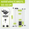 BOMI® Tierschutzgitter Merle mit Katzenklappe 73-161 cm Produktbild-Vorschau 2