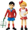 Figure giocattolo di Pippi Calzelunghe Tommy e Annika Anteprima dell’immagine prodotto 2