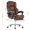 Bürostuhl mit Fußstütze und flexiblen 3-Punkt-Armlehnen - Produktbild-Vorschau 7