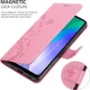 A pink phone case with a floral design is shown open, revealing a smartphone screen. Náhled obrázku produktu