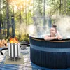 LZQ Poolheizung Feuertonne für Schwimmbäder Edelstahl Produktbild-Vorschau 10