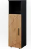 Midischrank Vicco Irma Goldkraft Eiche/Anthrazit 30 x 95 Produktbild-Vorschau 6