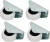 KOTARBAU® 4 pcs roulettes de transport Ø 40 mm caoutchouc Voir les images du produit 1