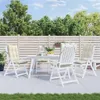 vidaXL Hochlehner-Auflagen 4 Stk. Creme Oxford-Gewebe Produktbild-Vorschau 2