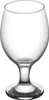 A clear studio shot of a single empty glass. Podgląd zdjęcia produktu