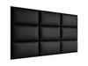 Pannello a muro imbottito 60x30 PAG – ecopelle nera Anteprima dell’immagine prodotto 3