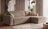 Ecksofa, Schlafsofa, mit Bettkasten 279x187cm CORD Produktbild-Vorschau 2
