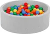 Petsona bällebad bällepool für hunde 90x30cm/200 bälle rund Produktbild-Vorschau 1