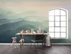 Vlies Fototapete - Hazy Hills - Größe 400 x 250 cm Produktbild-Vorschau 1