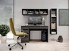 FURNLUX Schreibtisch Ada Schwarz 120cm / Hauptfarbe: Produktbild-Vorschau 3