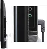 Euro-Netzkabel gewinkelt 3m Schwarz Produktbild-Vorschau 8