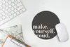 MuchoWow® Mauspad Mousepad Zitate - Mach dich stolz - Produktbild-Vorschau 5